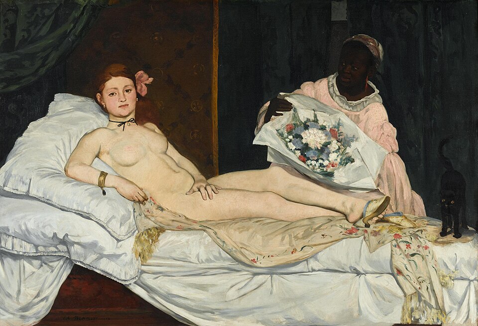 Olympia by Edouard Manet