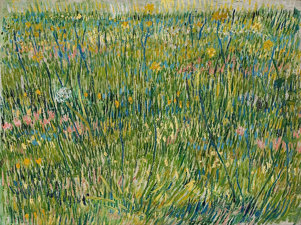 Patch of Grass by Vincent van Gogh